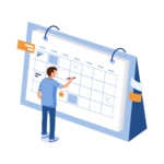 <h2 class="color-brand">A perfect event program - just for you</h2>
<p>In the overview of the program you will find information about the event agenda, including content sessions, speakers, venue information and much more. In our platform, you can create your own personal programme of events.</p>
<p>Choose from workshops, keynote speeches and other event elements and create your agenda. Our platform can provide you with suggestions as to which content sessions might be of greatest relevance for you.</p>